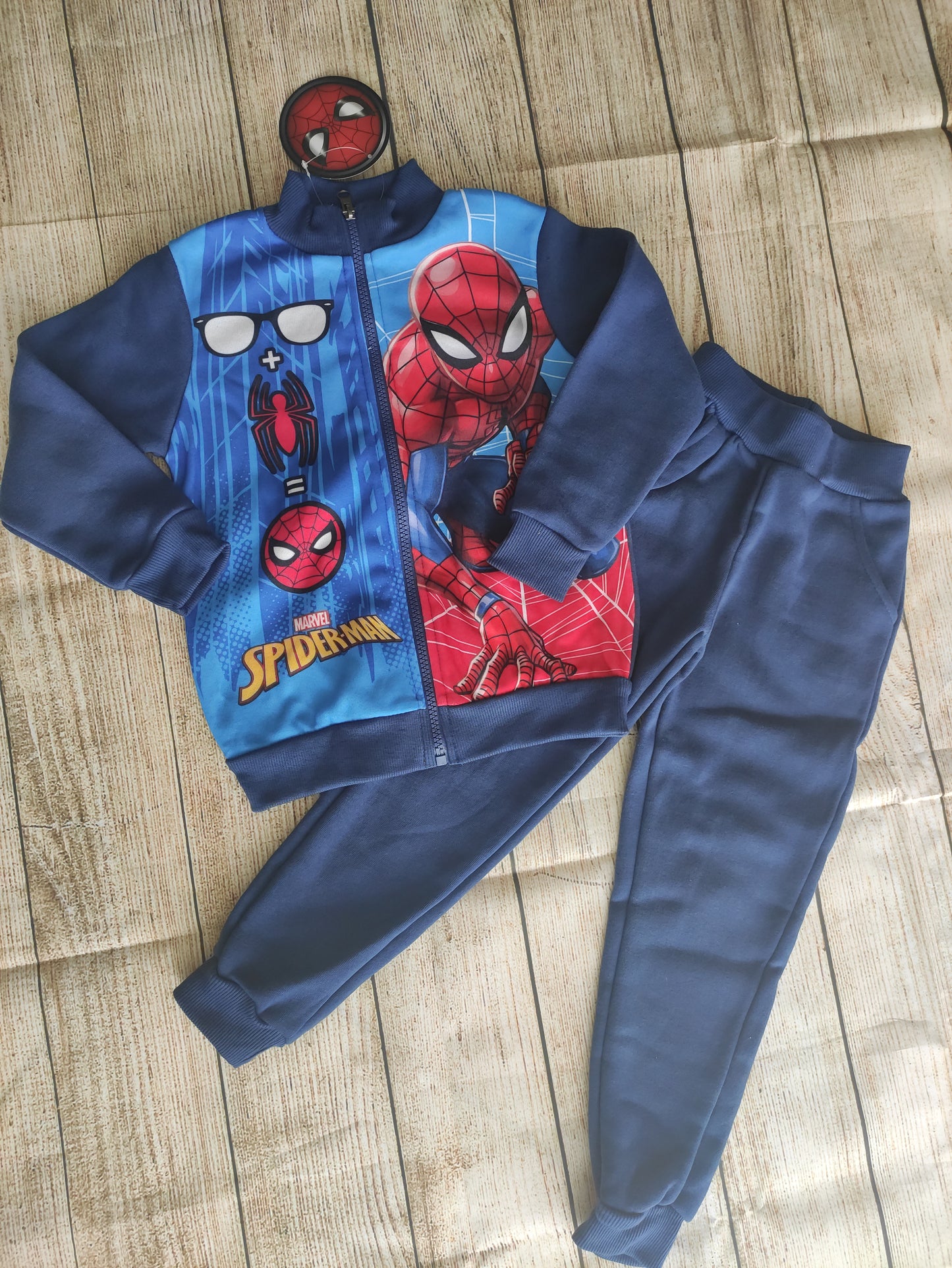 Set due pezzi tuta Spiderman